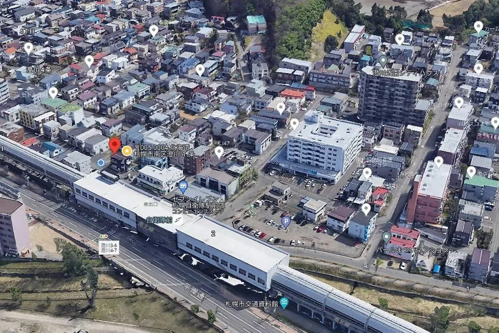 Apartament Arun別邸 地下鉄自衛隊前駅徒歩1分 Sapporo 0*,  Japonia